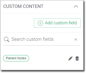 Custom Field Example