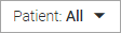 Patient filter list
