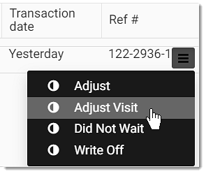Adjust visit